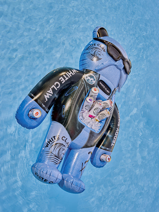 The Floatmate: White Claw® X Teddy Swims Floatie
