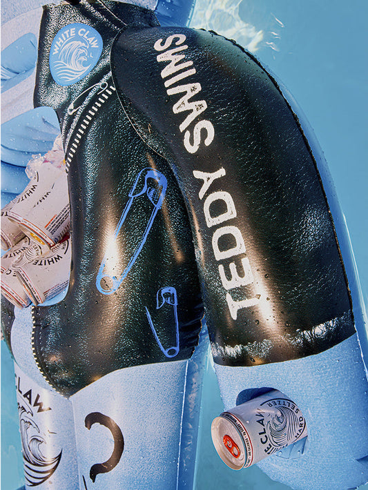The Floatmate: White Claw® X Teddy Swims Floatie