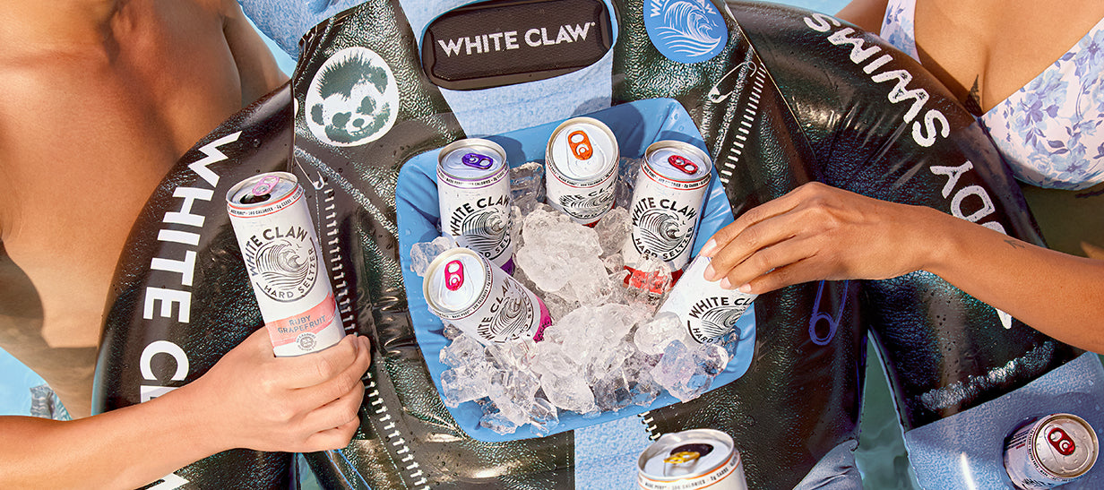 The Floatmate: White Claw® X Teddy Swims Floatie